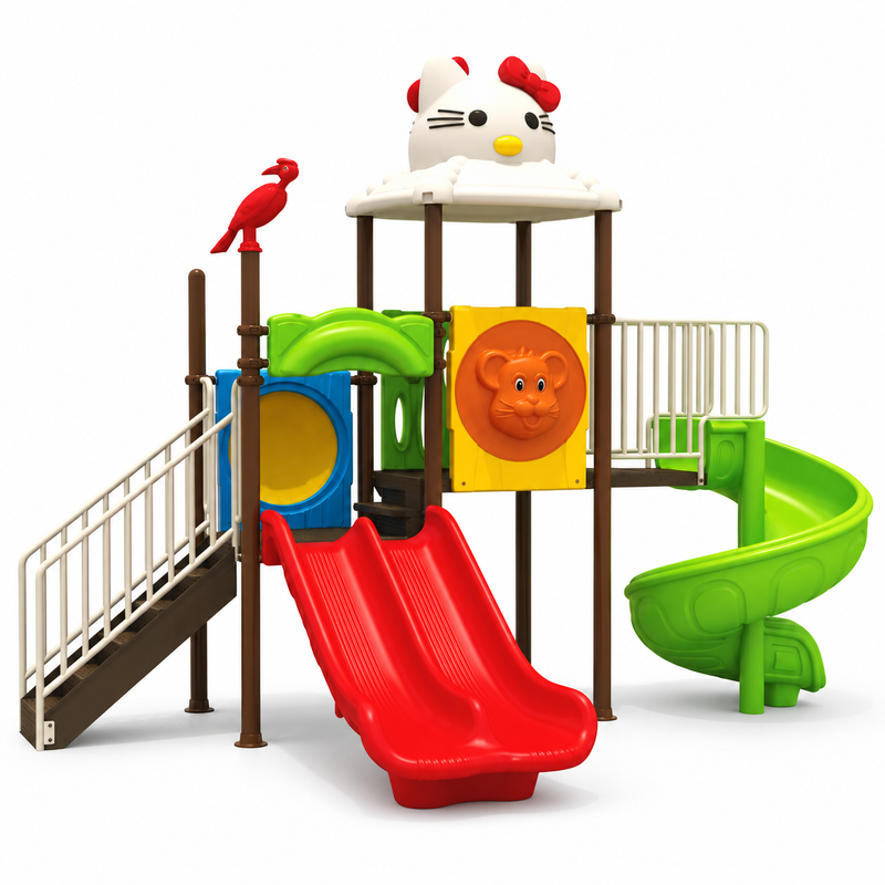 Toyemporium Triple Slide Adventure Playground