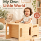 OooK Montessori Nesting Table and Chair Set