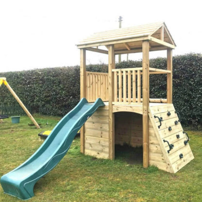 Wood Kraft Kids – Climbing Frame Playset and Rope Wall - main product image