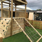 Wood Kraft Kids – Climbing Frame Playset and Rope Wall - product image 2