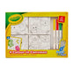 Crayola 4 Colour – In Canvases - Monsters With 4 Crayola Super Tips | This Unique Paint Set For Kids Includes 4 Color Super Tips, And 4 (12Cm X 12Cm) Canvas, With Everything They Need To Unleash Their Artistic Talents | Ages 3+