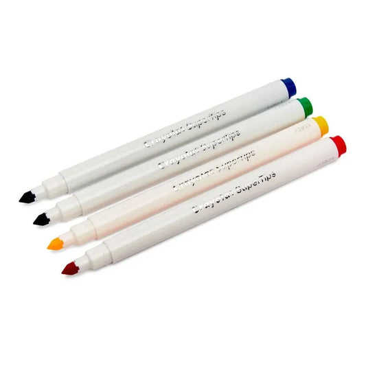 Crayola 4 Colour – In Canvases - Monsters With 4 Crayola Super Tips | This Unique Paint Set For Kids Includes 4 Color Super Tips, And 4 (12Cm X 12Cm) Canvas, With Everything They Need To Unleash Their Artistic Talents | Ages 3+