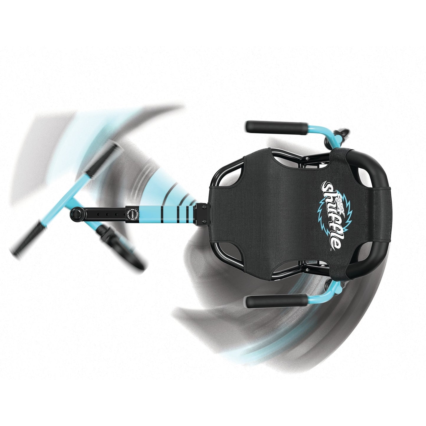 عربة Razor Crazy Cart Shuffle باللون الأسود/الأزرق المخضر 4+