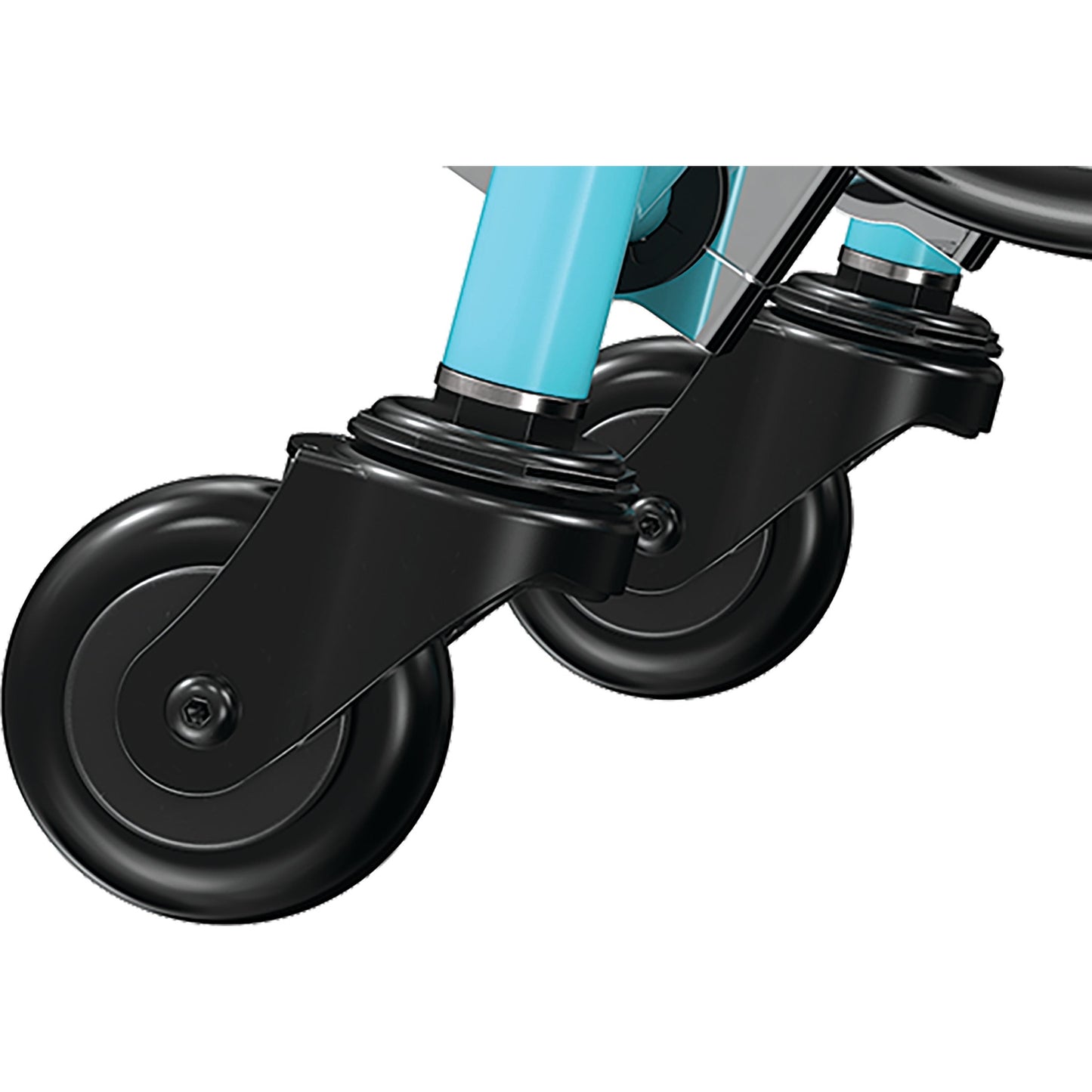 عربة Razor Crazy Cart Shuffle باللون الأسود/الأزرق المخضر 4+