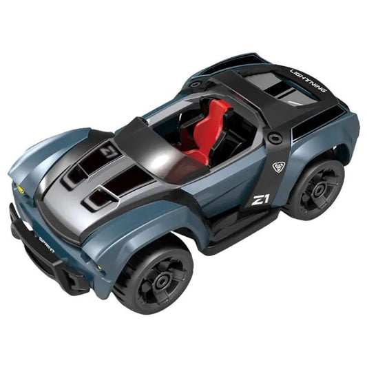 D - Power 35pcs DIY Modified Race Car for Kids | Car Building Toy Kit | Make you own Racing Car, Scale 1:32 - Marah Kids