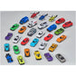 D - Power Diecast Cars Pack: 1:64 Scale Metal Alloy Die - cast Vehicles Collection with Storage Carrying Tub 30 - Piece Multicolour - Marah Kids