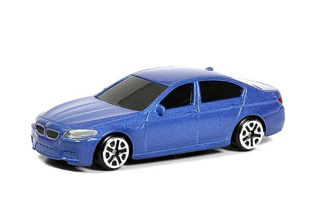 D - Power 1:64 Diecast Car Set (Pack of 3) – Audi A5 White, BMW M5 Blue, Lamborghini LP570 - 4 Green – Collectible Mini Cars, Metal Body, Free - Rolling Wheels - Marah Kids