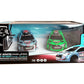 D Power – Rally Monster (Twin Pack) | RTR, 2 Radio Remote Control Car for Kids | 1:26 Scale, Dual Frequency Radio Channel, All Way Movement RC Car | White / Green Asst. - Marah Kids