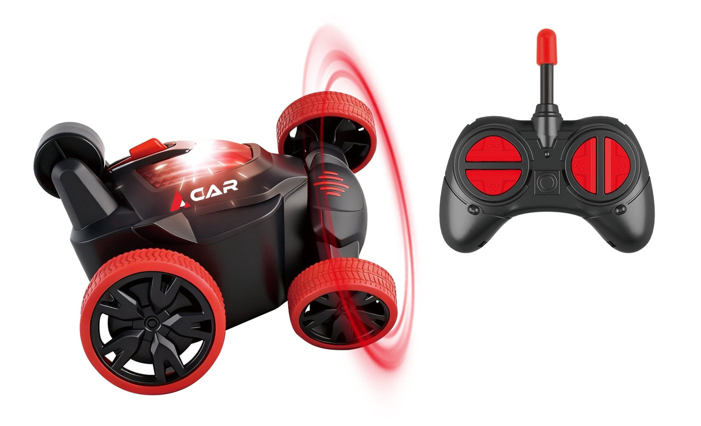 Power Joy - Flipperz Remote Control Stunt Car - Color May Vary - 1 Pc - Marah Kids