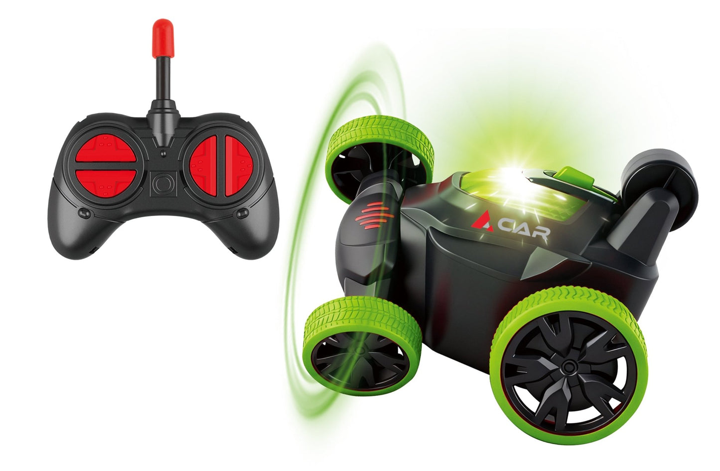 Power Joy - Flipperz Remote Control Stunt Car - Color May Vary - 1 Pc - Marah Kids
