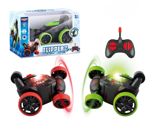 Power Joy - Flipperz Remote Control Stunt Car - Color May Vary - 1 Pc - Marah Kids