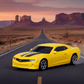 D - Power 1:64 Diecast Chevrolet Camaro Matte Yellow – Collectible Model Car - Marah Kids