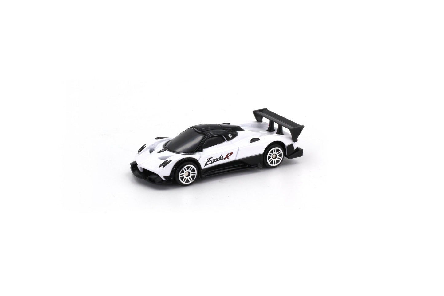 D - Power 1:64 Diecast Pagani Zonda R – White/Red Collectible Car - Marah Kids