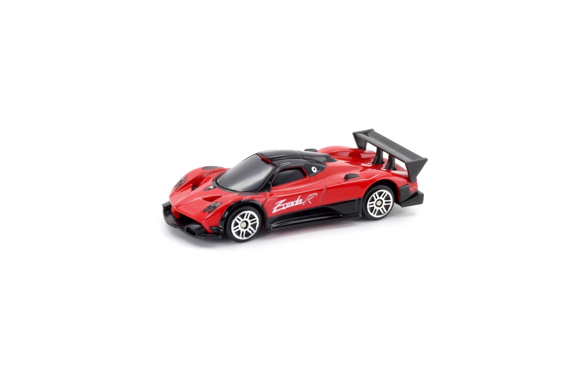 D - Power 1:64 Diecast Pagani Zonda R – White/Red Collectible Car - Marah Kids