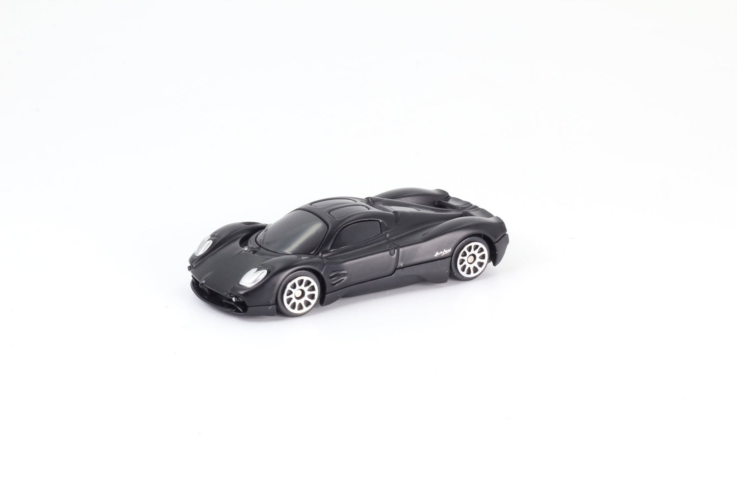 D - Power 1:64 Diecast Pagani Utopia – Matte Black Collectible Ca - Marah Kids