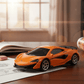 d - power 1:64 diecast mclaren 600lt matte orange - Marah Kids