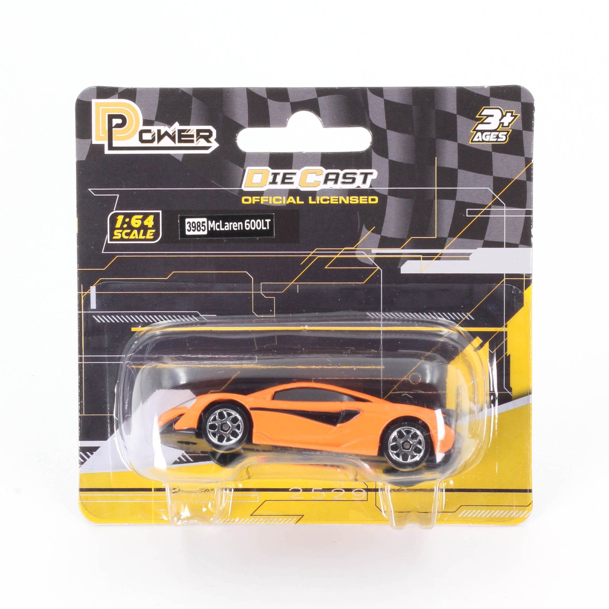 d - power 1:64 diecast mclaren 600lt matte orange - Marah Kids