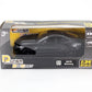 D - Power 1:36 Diecast Ford Mustang 2015 – Matte Black, Pull Back, Collectible Muscle Car Model - Marah Kids