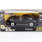 D - Power 1:36 Diecast Chevrolet Corvette Stingray Split Window 1963 Matte Black - Marah Kids
