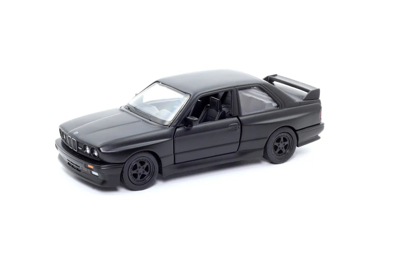 D - Power 1:36 Diecast BMW M3 E30 (1986 - 1991) Matte Black - Marah Kids