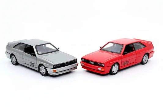 D - Power 1:36 Diecast Audi Quattro Coupe (1980–1991), Assorted Colors Red / Grey, 1 Piece - Marah Kids