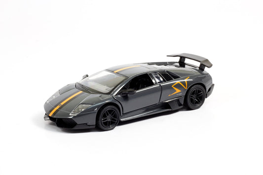 d - power 1:36 diecast lamborghini lp670 - 4 murcielago – black - Marah Kids