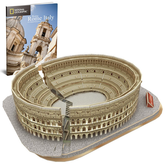 CUBIC FUN NGEO 3D PUZZLE THE COLOSSEUM 131PCS - Marah Kids