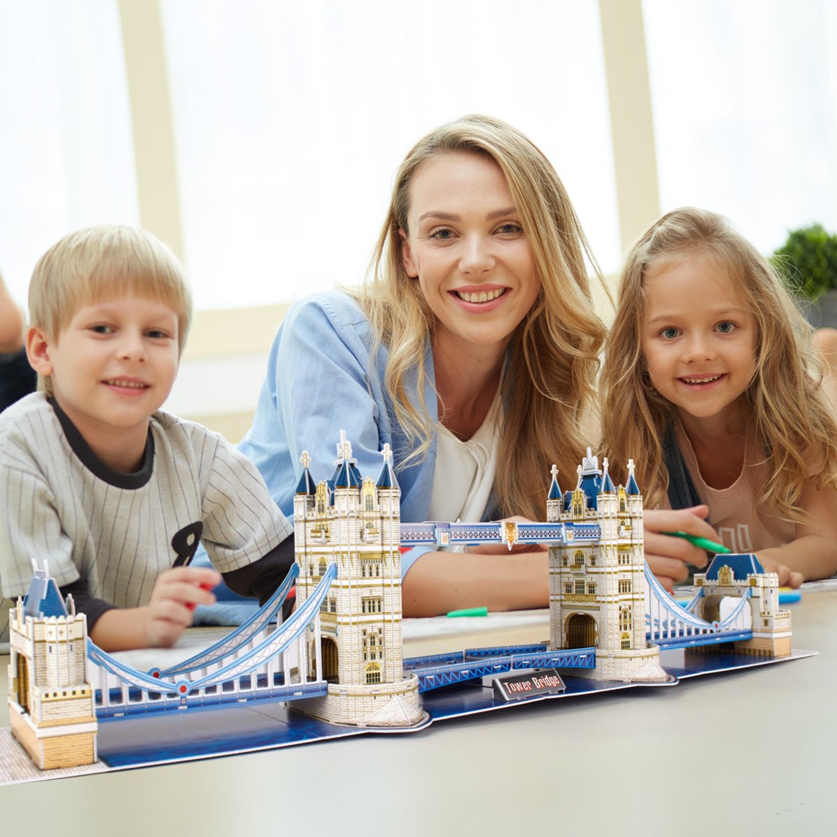 CUBIC FUN NGEO 3D PUZZLE TOWER BRIDGE 120PCS - Marah Kids