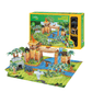 National Geographic National Geographic kids 3D Puzzle Jungle Adventure Playset 65 - pieces - Marah Kids