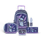 Disney Stitch 5-in-1 Kids Trolley School Set 18 Inch