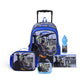 Warner Bros. Batman 5-in-1 Kids Trolley School Set 18 Inc