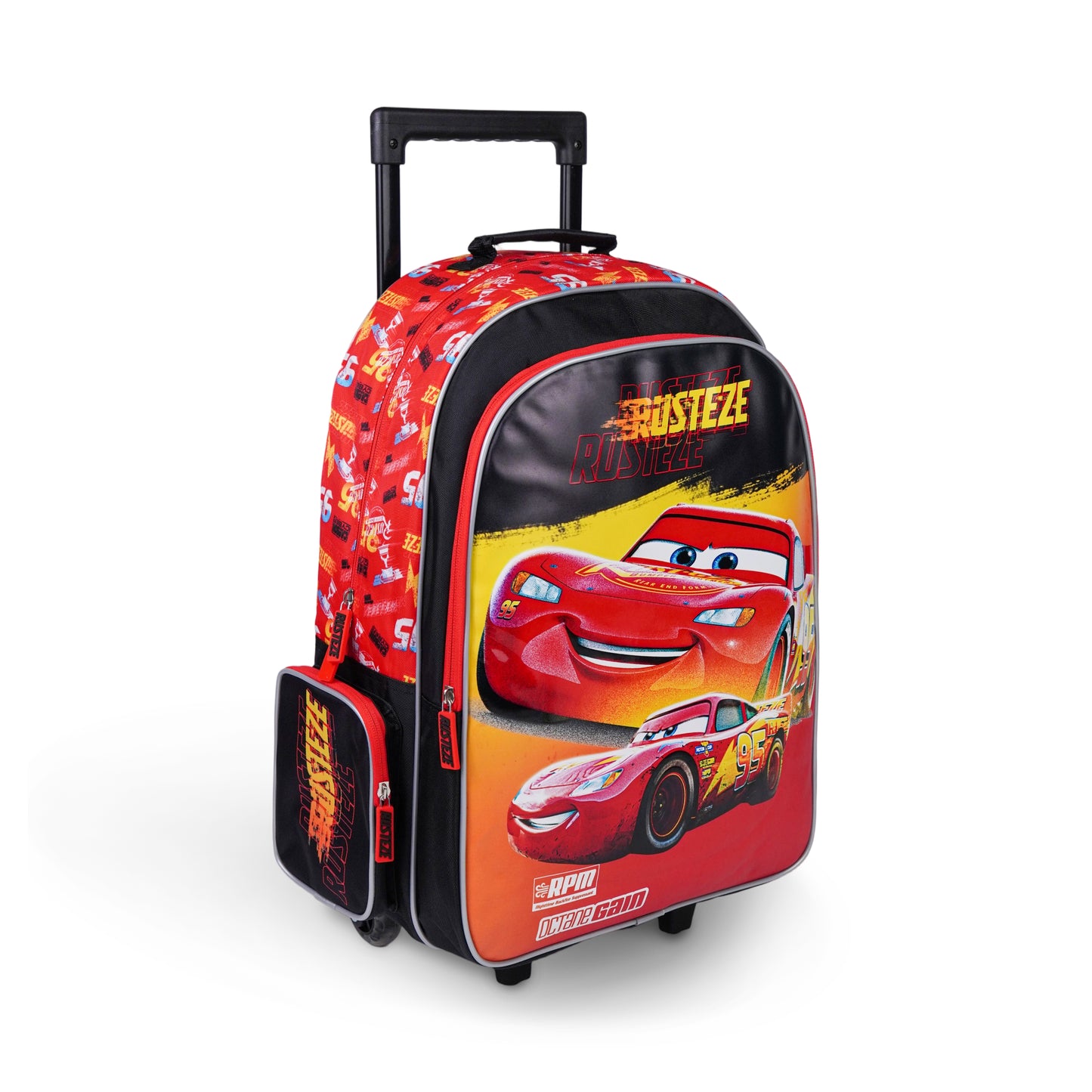 Disney Cars Premium 5-in-1 Kids Trolley School Set 18 Inch