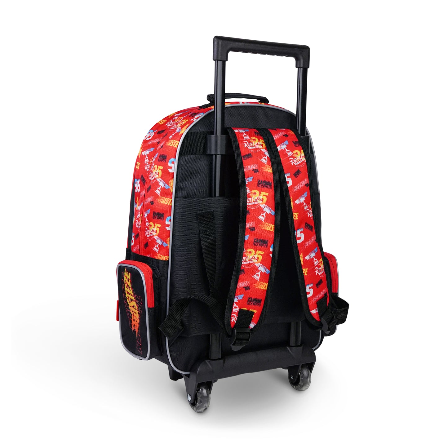Disney Cars Premium 5-in-1 Kids Trolley School Set 18 Inch