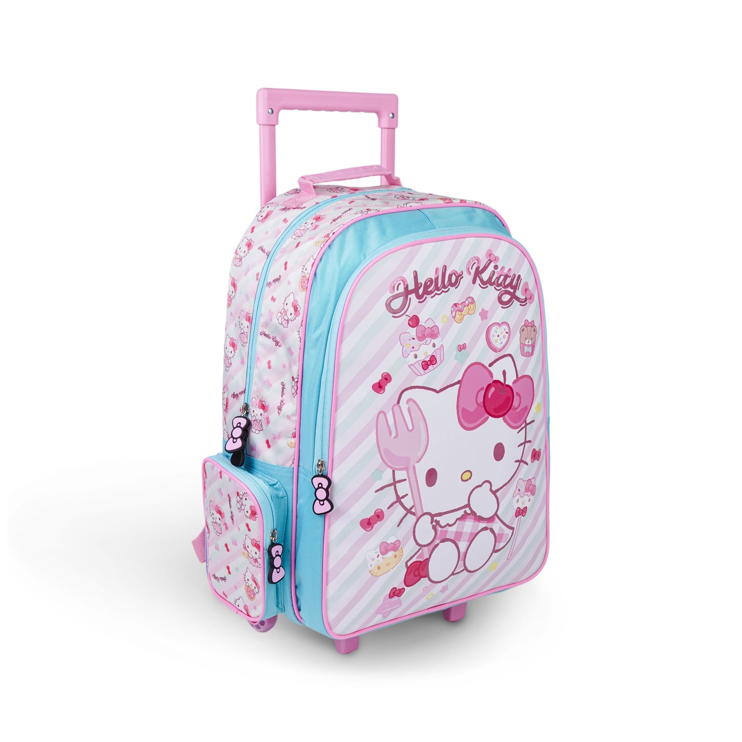 Sanrio Hello Kitty Premium 5-in-1 Kids Trolley School Set 18 Inch
