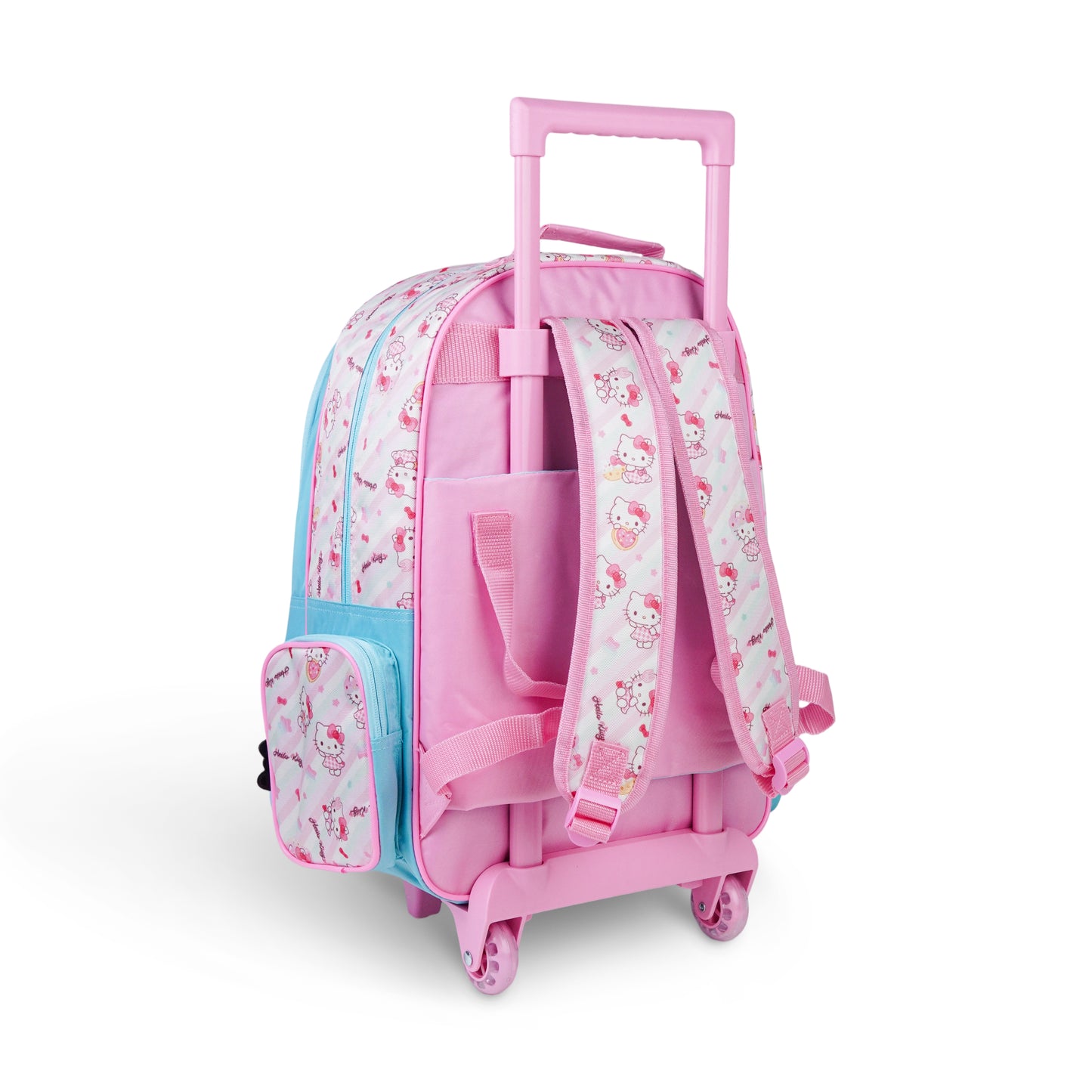Sanrio Hello Kitty Premium 5-in-1 Kids Trolley School Set 18 Inch