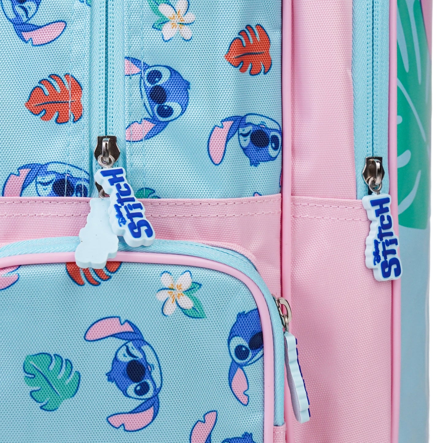 Disney Stitch Premium 5-in-1 Kids Trolley School Set 18 Inch