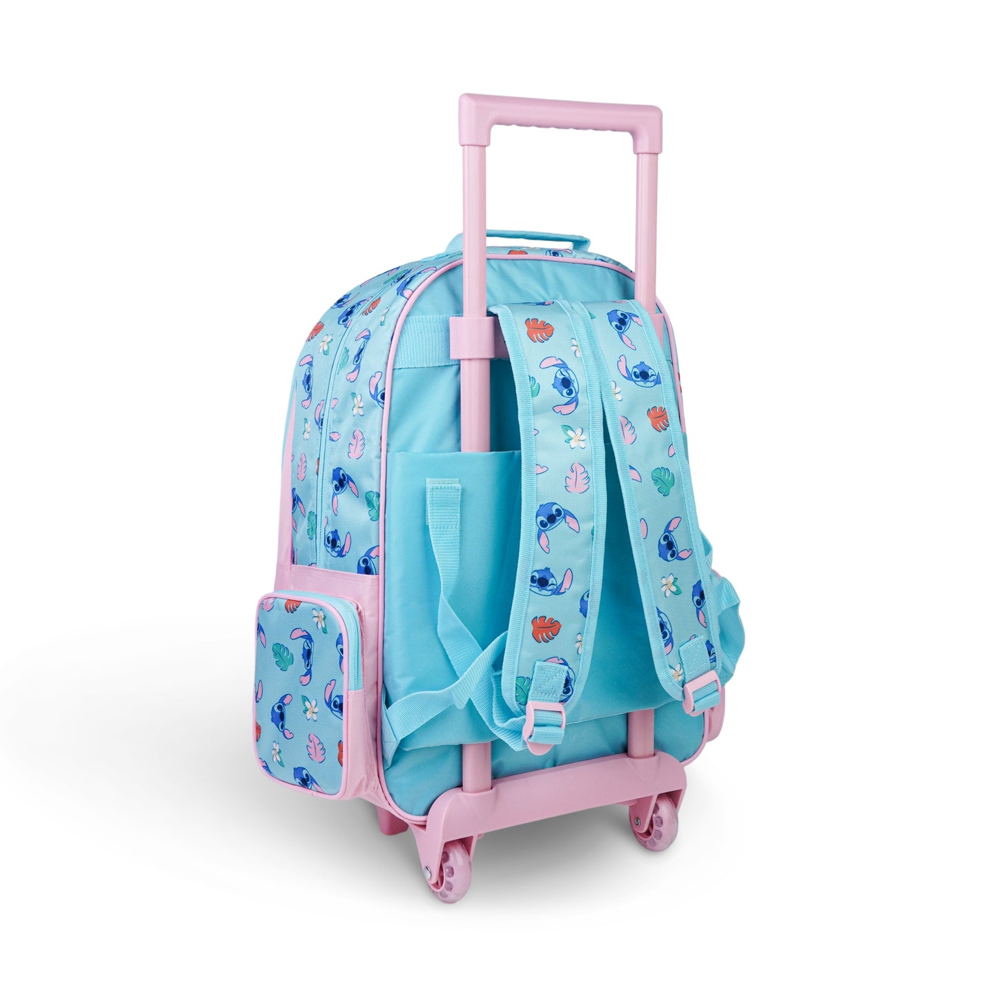 Disney Stitch Premium 5-in-1 Kids Trolley School Set 18 Inch