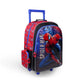 Marvel Spider-Man Premium 5-in-1 Kids Trolley School Set 18 Inch