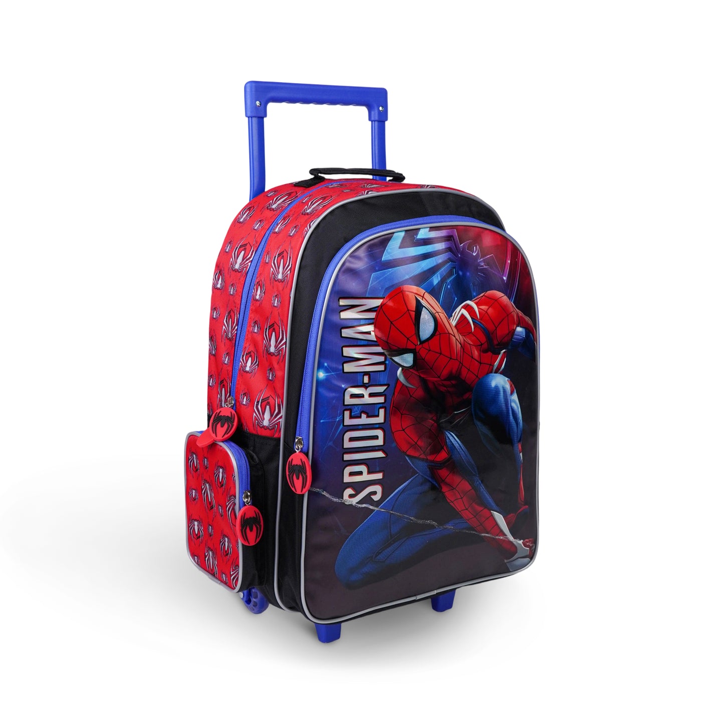 Marvel Spider-Man Premium 5-in-1 Kids Trolley School Set 18 Inch
