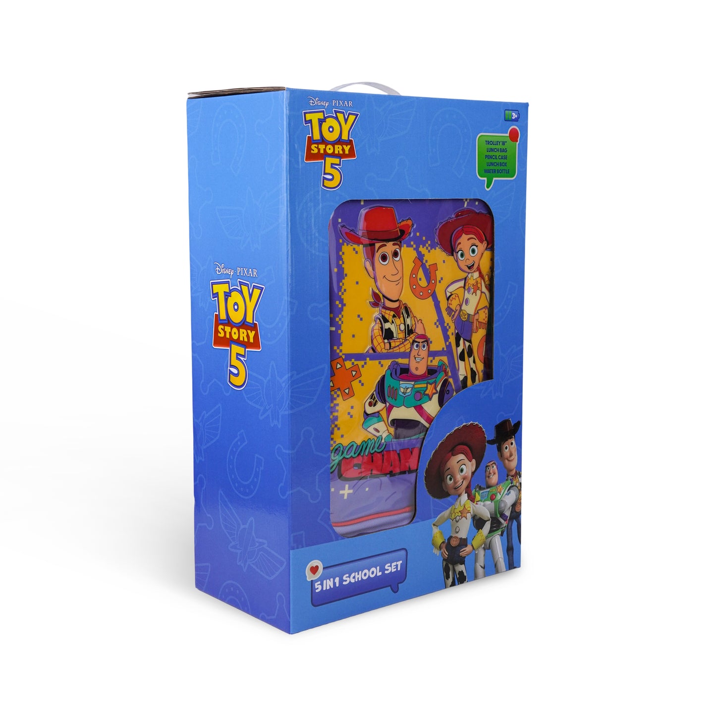 Disney Toy Story 5-in-1 Kids Trolley School Set 18 Inch