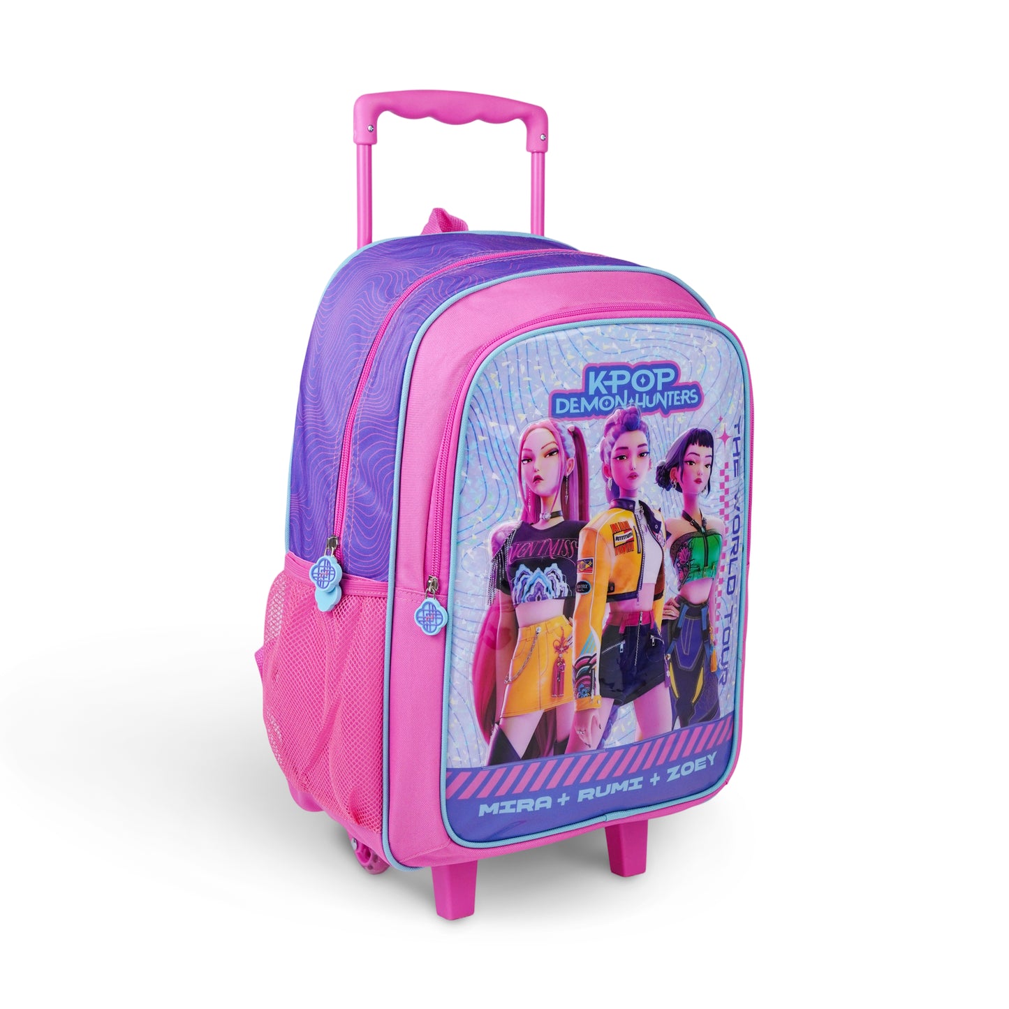 Netflix K-Pop Demon Hunters 5-in-1 Kids Trolley School Set 18 Inch