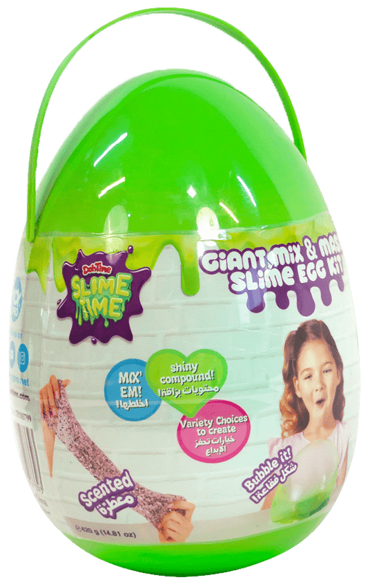 SLIMETIME GIANT MIX&MASH EGG KIT - Marah Kids