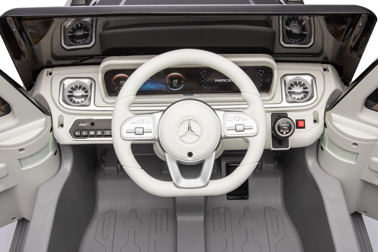 Mercedes - Benz EQG Electric Car Battery Powered Jeep - Grey - Marah Kids