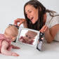 Taf Toys Tummy-Time Baby Mirror Book | High Contrast Sensory Toy, 0M+