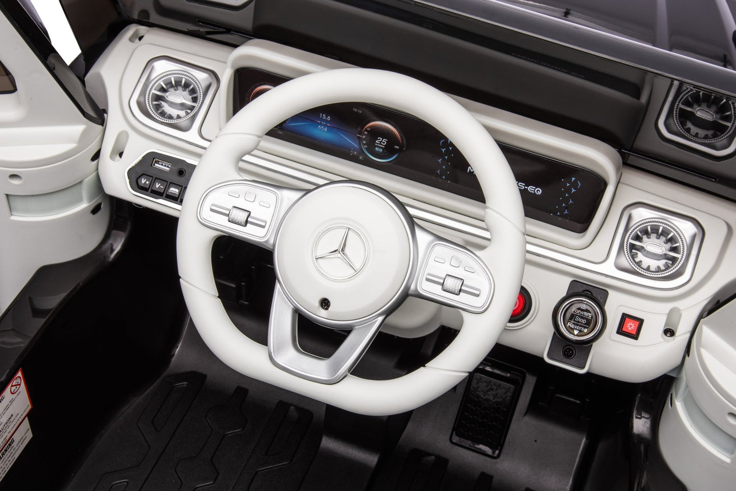 Mercedes - Benz EQG Electric Car Battery Powered Jeep - Black - Marah Kids