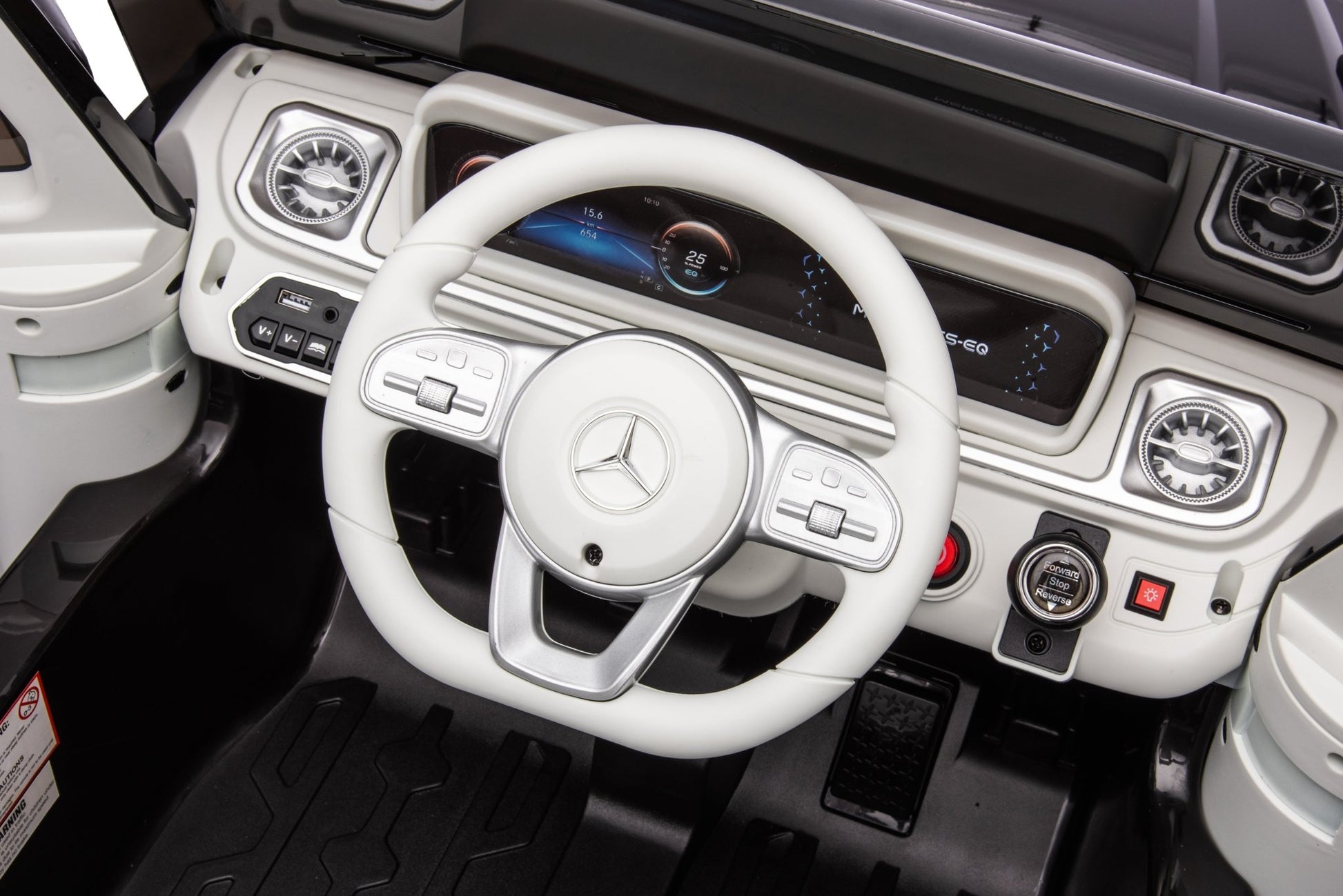 Mercedes - Benz EQG Electric Car Battery Powered Jeep - Black - Marah Kids