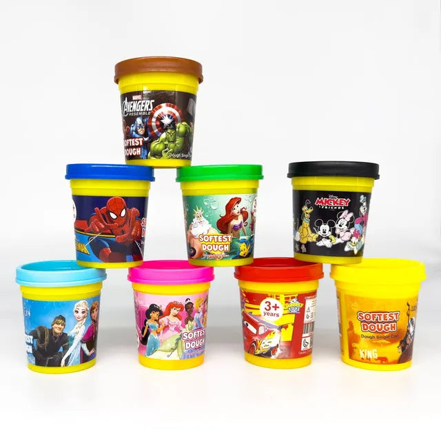 Disney Captain America 3Oz Dough With Figure Stamper