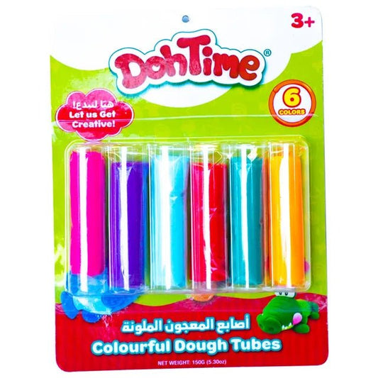 DOHTIME DOUGH 6TUBES BLISTER - Marah Kids