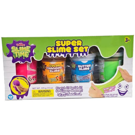 Slimetime Super Slime Set V2 4Cans - Marah Kids