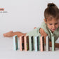 Taf Toys Domino Rally Block | XL Dominoes Set, Ages 30M+